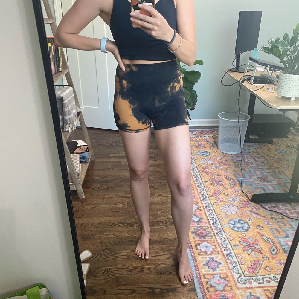 Balance tie dye shorts